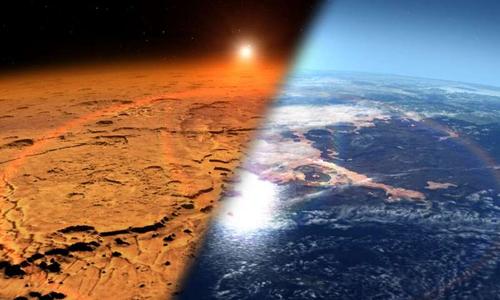 火星和地球哪个大气层更厚